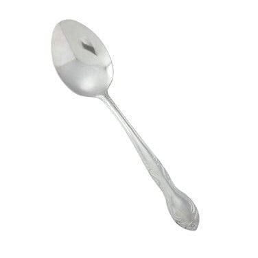 Winco Flatware Dozen Winco 0004-10 Elegance Flatware Stainless Steel Tablespoon Silver Medium Weight | Denson CFE