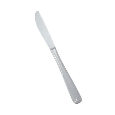 Winco Flatware Dozen Winco 0010-08 Lisa Heavyweight Stainless Steel Dinner Knife 8 1/8 Inch | Denson CFE