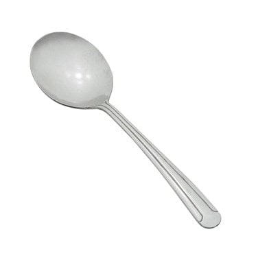 Winco Flatware Dozen Winco 0014-04 Dominion Flatware Stainless Steel Bouillon Spoon 6.25 Inch | Denson CFE