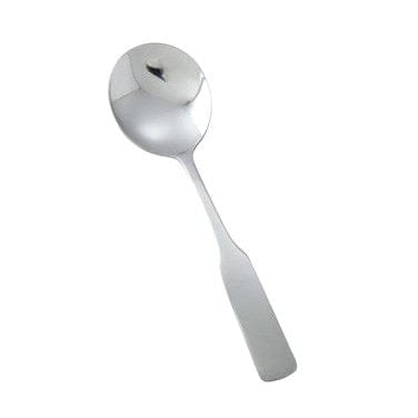Winco Flatware Dozen Winco 0016-04 Winston Heavy Weight Bouillon Spoon 6.125 Inch Stainless Steel | Denson CFE