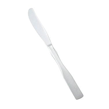 Winco Flatware Dozen Winco 0025-08 Houston Delmont 8 3/4 Inch Flatware Stainless Steel Dinner Knife | Denson CFE