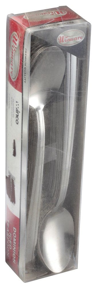 Winco Flatware Pack Winco 0081-02 Dominion Stainless Steel Iced Teaspoon 7 7/8 Inch | Denson CFE