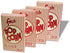 Winco Food and Beverage Pack Winco Benchmark 41563 Closed Top Red and White Striped Popcorn Box 1.25 Ounce | Denson CFE