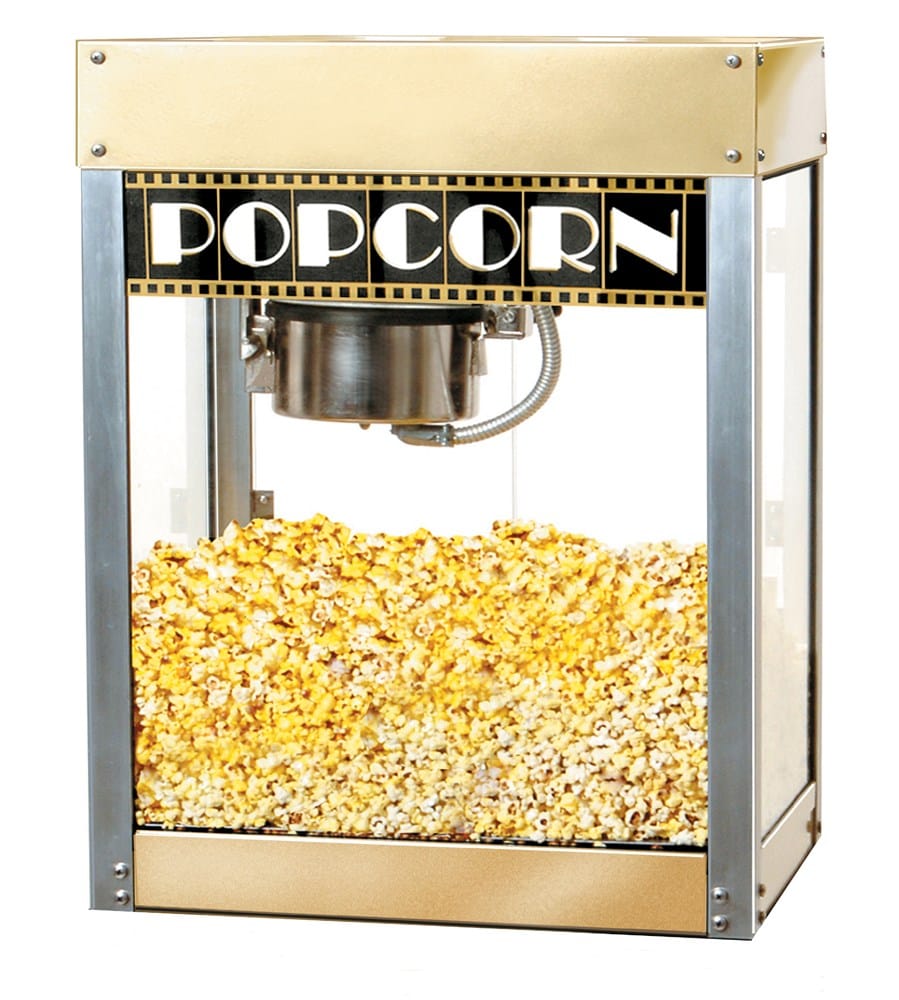 Winco Food and Beverage Set Winco Benchmark 11048 Premiere Popcorn Popper Machine 4 Ounce Capacity | Denson CFE