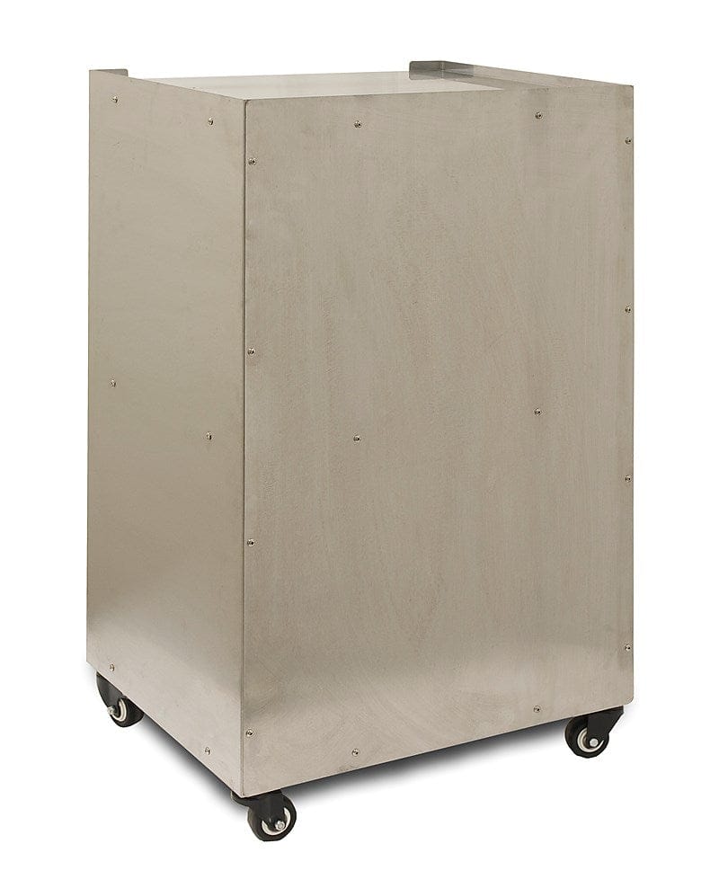 Winco Food and Beverage Set Winco Benchmark 30087 Silver Screen Popcorn Cart Stainless Steel Display Stand for 8 Ounce Machines | Denson CFE