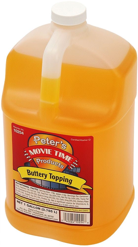 Winco Food & Beverage Each Winco Benchmark 40017 Buttery Topping for Popcorn 1 Gallon | Denson CFE