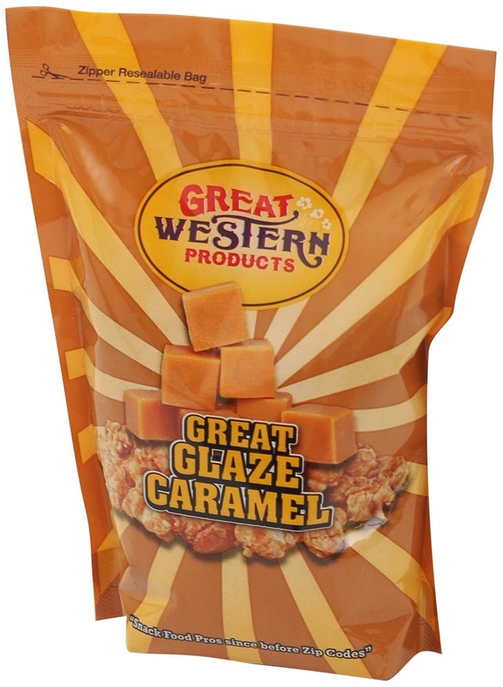 Winco Food & Beverage Each Winco Benchmark 40021 Caramel Glaze Seasoning 28 Ounce for Perfect Movie Theater Popcorn | Denson CFE