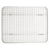 Winco Food Pans Each Winco PGWS-810 8" x 10" Half-Size Footed Stainless Steel Wire Cooling Rack / Pan Grate for Steam Table Food Pan