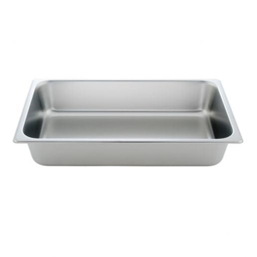 Winco Food Pans Each Winco SPF4 Full Size Stainless Steel Anti-Jam Steam Table Pan 4 Inch Deep | Denson CFE