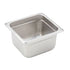 Winco Food Pans Each Winco SPJH-604 Anti-Jam Steam Pan 1/6 Size 4 Inch Heavy Weight Stainless Steel | Denson CFE