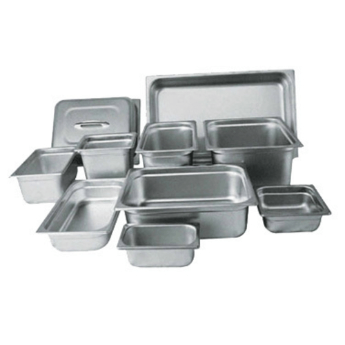 Winco Food Pans Each Winco SPJM-106 Full Size Solid Anti-Jam Steam Table Pan 24 Gauge Stainless Steel | Denson CFE