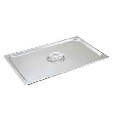 Winco Food Pans Each Winco SPSCF Full Size Stainless Steel Solid Steam Table / Hotel Pan Cover