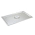 Winco Food Pans Each Winco SPSCF Full Size Stainless Steel Solid Steam Table Pan Cover with Handle | Denson CFE