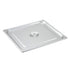 Winco Food Pans Each Winco SPSCTT Stainless Steel Steam Pan Cover 2/3 Size Solid with Handle | Denson CFE