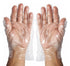 Winco Food Service Supplies Box Winco GLP-M Disposable Polyethylene Textured Gloves Medium 500 Pieces per Box | Denson CFE