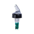 Winco Food Service Supplies Dozen / Green Winco PPA-075 Measured Pourer 3/4oz Green Tail with Black Collar and Clear Spout | Denson CFE