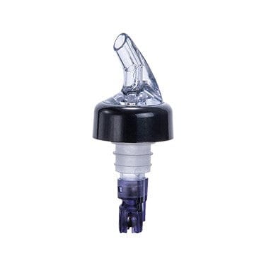Winco Food Service Supplies Dozen / Purple Winco PPA-113 Measured Pourer 1-1/8 Ounce with Purple Tail and Clear Spout | Denson CFE