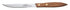Winco Food Service Supplies Dozen Winco K-438W Steak Knife with 4-3/8 Inch Stainless Steel Blade and Wooden Handle | Denson CFE