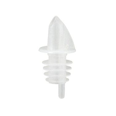Winco Food Service Supplies Dozen Winco PPR-2C Clear Plastic Free-Flow Pourer | Denson CFE