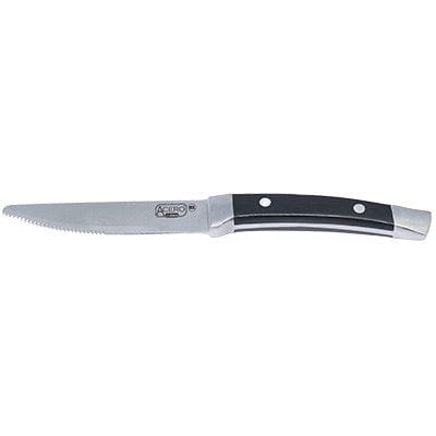 Winco Food Service Supplies Dozen Winco SK-22 Acero Gourmet Round-Tip Steak Knives 12 Piece Set | Denson CFE