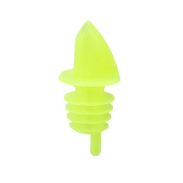 Winco Food Service Supplies Dozen / Yellow Winco PPR-2Y Free Flow Pourers Yellow Plastic Pouring Solution | Denson CFE