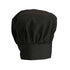 Winco Food Service Supplies Each / Black Winco CH-13BK SignatureChef Chef Hat 13 Inch Adjustable Velcro Closure Black | Denson CFE
