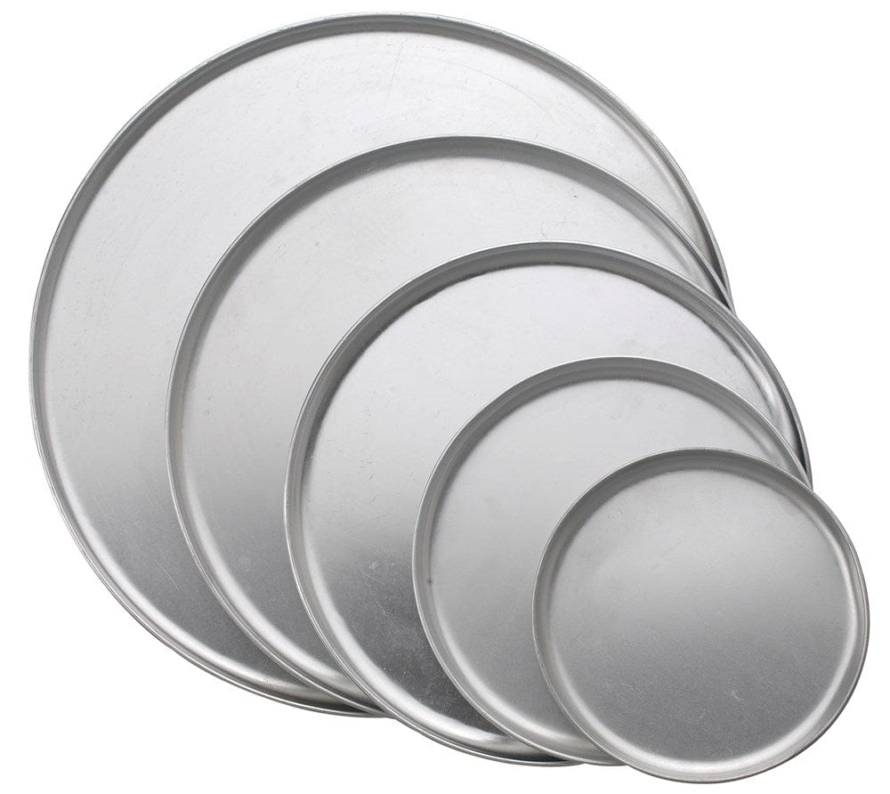 Winco Food Service Supplies Each Winco APZC-11 11 Inch Coupe Style Aluminium Pizza Tray | Denson CFE