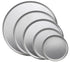 Winco Food Service Supplies Each Winco APZC-11 11 Inch Coupe Style Aluminium Pizza Tray | Denson CFE