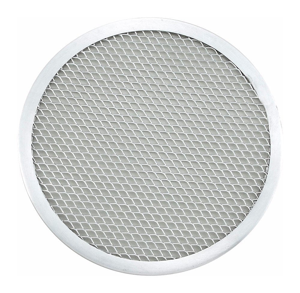 Winco Food Service Supplies Each Winco APZS-11 11 Inch Seamless Aluminium Pizza Screen | Denson CFE