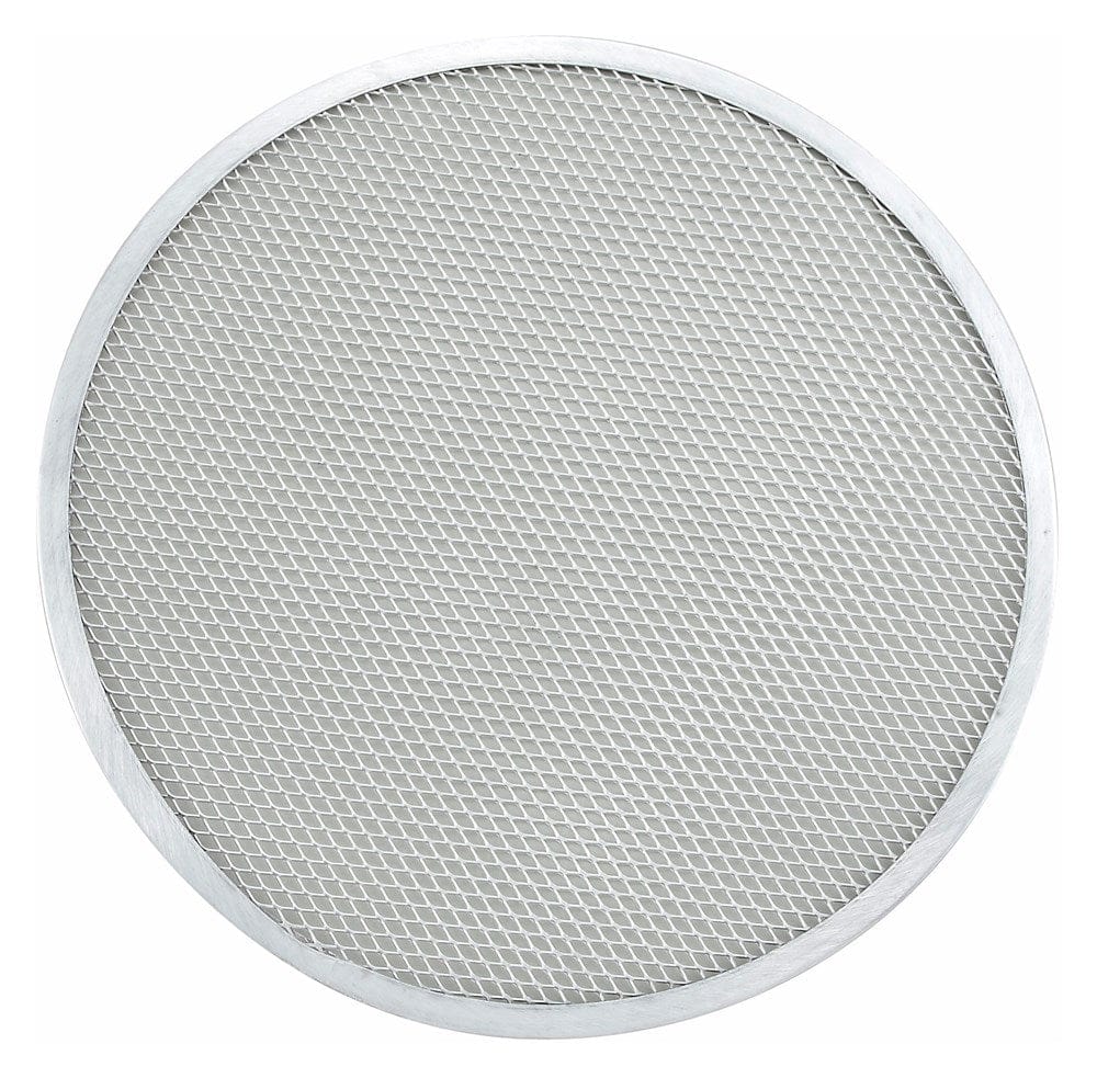 Winco Food Service Supplies Each Winco APZS-13 13 Inch Seamless Aluminium Pizza Screen | Denson CFE