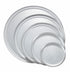 Winco Food Service Supplies Each Winco APZT-15 15 Inch Wide Rim Aluminium Pizza Tray | Denson CFE