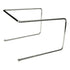 Winco Food Service Supplies Each Winco APZT-789 Chrome Plated Steel Pizza Tray Stand with Non-Slip Grip 6-1/2 Inches High | Denson CFE