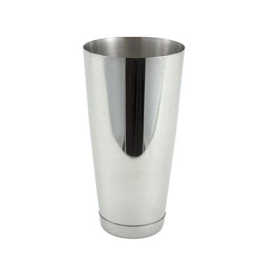 Winco Food Service Supplies Each Winco BS-30 30 oz. Stainless Steel Cocktail / Bar Shaker