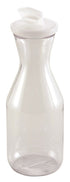 Winco Food Service Supplies Each Winco PDT-15 Versatile 1.6 Quart Polycarbonate Decanter with Flip-Top Lid | Denson CFE