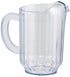 Winco Food Service Supplies Pack of 4 Winco WPS-60 60 Ounce Plastic Water Pitcher BPA Free Durable Design for Commercial Use | Denson CFE