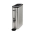 Winco Food Service Supplies Set Winco SSBD-5 Stainless Steel Five Gallon Slim Iced Tea Dispenser with Detachable Drip Tray and Colour Decals | Denson CFE