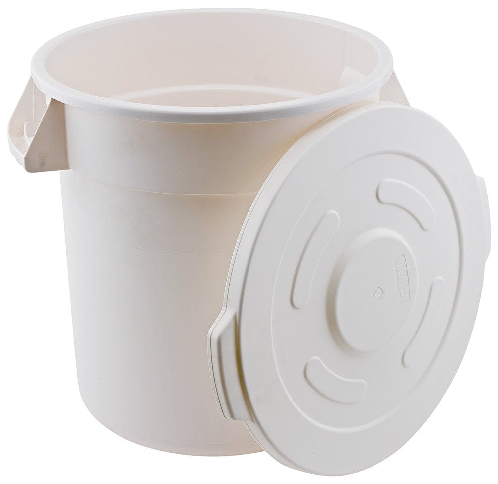 Winco Food Storage Container Each Winco FCW-20 20 Gallon Heavy Duty Round Food Storage Container NSF Listed BPA Free | Denson CFE