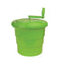 Winco Fruit, Vegetable, and Salad Preparation Each Winco PLSP-5G 5 Gallon Salad Spinner with Foldable Handle and Non-Skid Feet | Denson CFE
