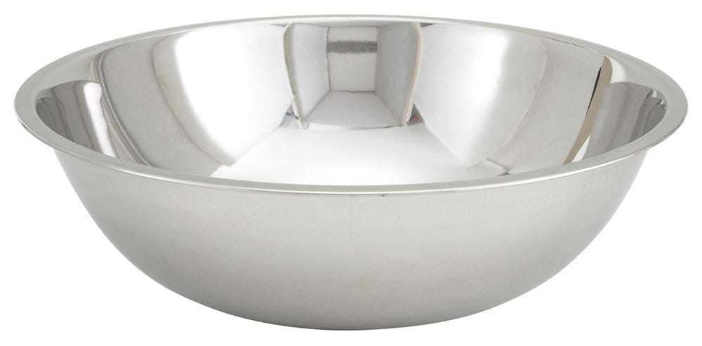 Winco Kitchen Supplies Each Winco MXB-1300Q 13 Quart Stainless Steel Mixing Bowl with Wide Rim | Denson CFE