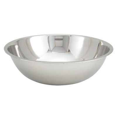 Winco Kitchen Supplies Each Winco MXBT1600Q 16 Quart Stainless Steel Mixing Bowl for Professional and Home Kitchens | Denson CFE