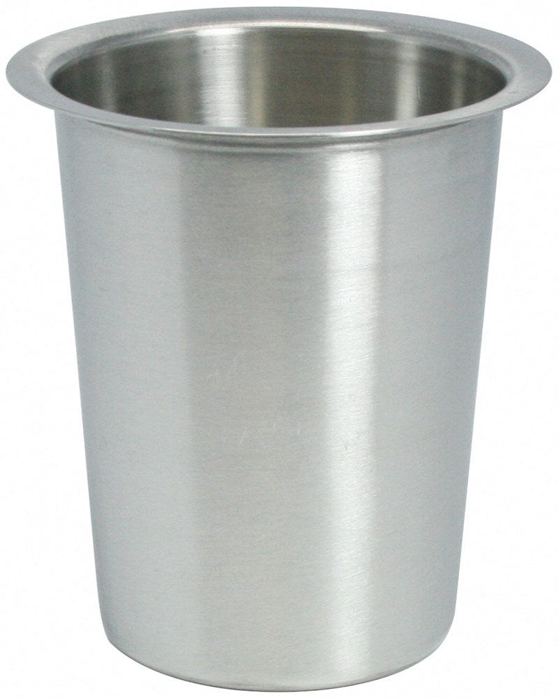 Winco Kitchen Tools Each Winco FC-SL Silver Stainless Steel Solid Flatware Cylinder