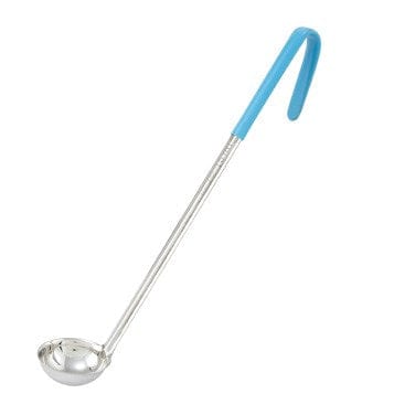 Winco Kitchen Tools Each Winco LDC-05 1/2oz, Ladle, One-piece, Teal, S/S