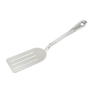 Winco Kitchen Tools Each Winco STN-8 14" Stainless Steel Slotted Turner
