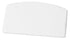 Winco Kitchen Tools Pack of 12 Winco PDS-5 5 1/2" x 3 3/4" Straight Edge Bowl Scraper