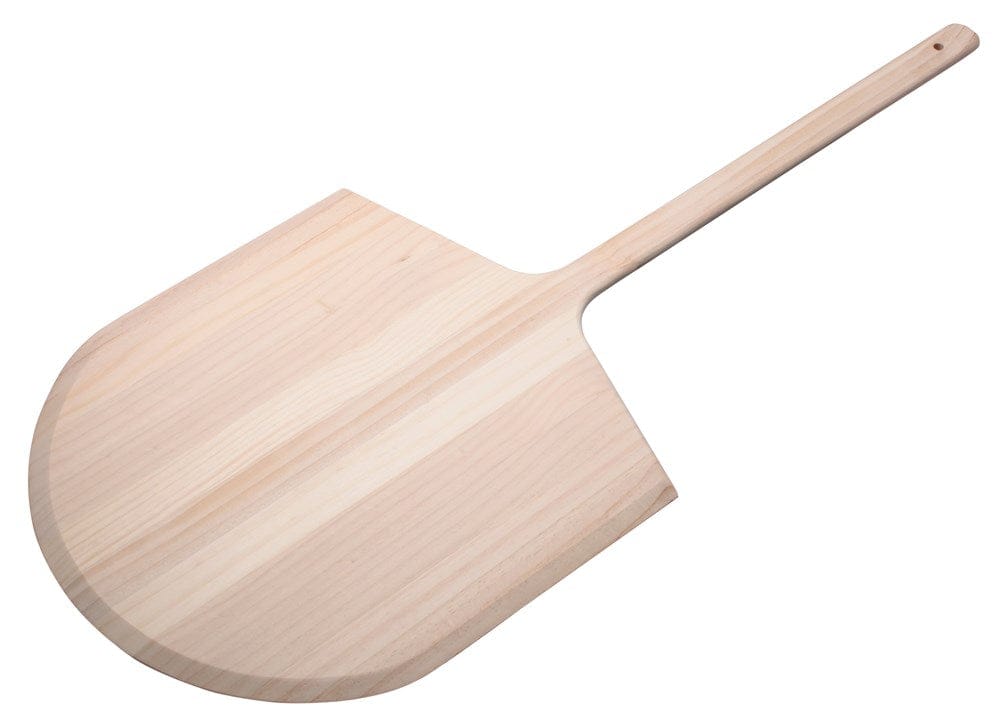 Winco Pizza Oven Tools Each Winco WPP-1842 42 Inch Wooden Pizza Peel with Tapered Blade for Easy Handling | Denson CFE