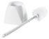 Winco Sanitation & Janitorial Set Winco BR-15SET Toilet Bowl Brush and Caddy Set White | Denson CFE
