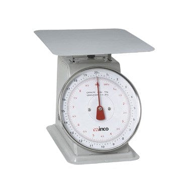 Winco Scales Each Winco SCAL-820 8" Dial 20 Lb. Portion Scale