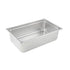 Winco Serving & Display Each Winco SPJL-106 Anti-jam Full-size Steam Pan 6 Inch 25 Gauge Stainless Steel | Denson CFE
