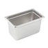 Winco Serving & Display Each Winco SPJL-406 Anti-jam Steam Pan 1/4 Size 6 Inch 25 Gauge Stainless Steel | Denson CFE