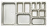 Winco Serving & Display Each Winco SPJP-104 Full-Size Anti-Jam Steam Table Pan 23 Gauge Stainless Steel 4 Inch Deep | Denson CFE